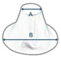 DUWT® Latex Halsmanschette Contour-Serie für Trockentauchanzug in medium
