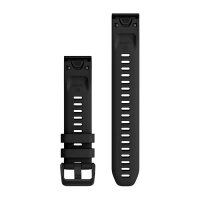 Garmin® QuickFit®-Armband 20 mm Silikon Schwarz +...