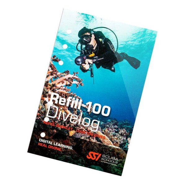 SSI LOG INSERT Platinum 100 Dives Deutsch