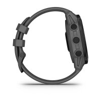 GARMIN® DESCENT™ G1 Schiefergrau/Schwarz mit Silikon-Wechselarmband 22 mm