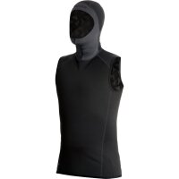 BARE EXOWEAR Hooded Vest - Black