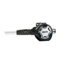 Mares DUAL ADJ 62X ATEMREGLER 1. Stufe + 2. Stufe Weiß-Aqua