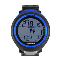 MARES PUCK 4 Computer BKBL Black/Blue B-Ware