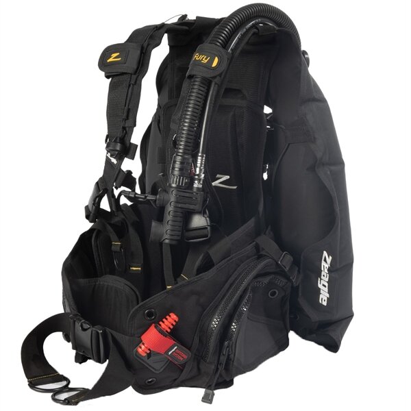 ZEAGLE Fury Ripcord, w/Inflator, Hose and RE Valve