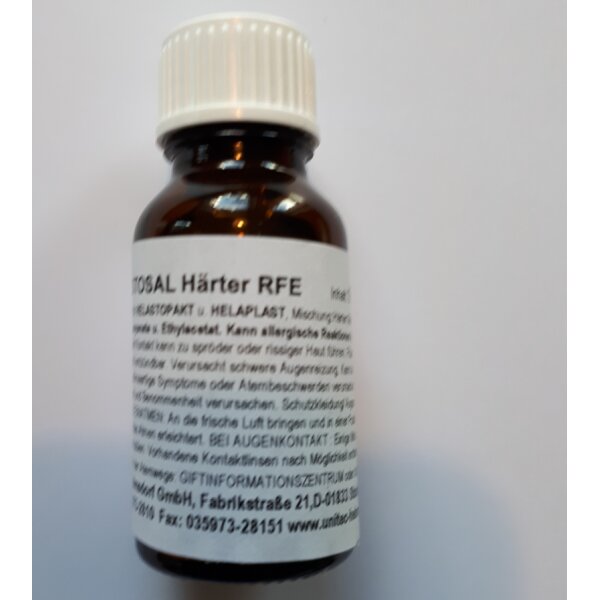 ELASTOSAL HÄRTER RFE 15g Flasche für Wassersportklebstoff / Wassersportkleber