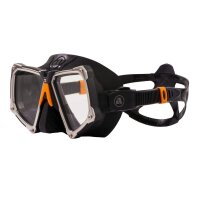 Apeks VX2 Maske Schwarz Orange / Black Orange