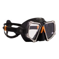 Apeks VX2 Maske Schwarz Orange / Black Orange