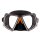 Apeks VX2 Maske Schwarz Orange / Black Orange