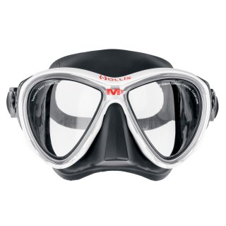 Hollis M-3, Maske, transparent / weiß