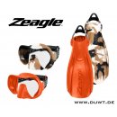 ZEAGLE SET - Scope Mask + Recon Fin RESCUE ORANGE MEDIUM LIMITED EDITION
