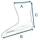 DUWT® Latex Socken 3d für Trockentauchanzug in medium