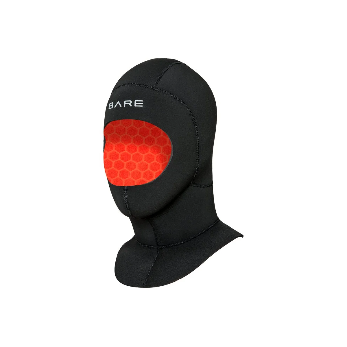 BARE 7mm Ultrawarmth Coldwater Hood Haube, Black