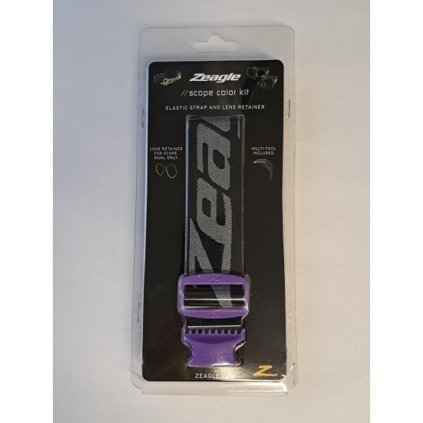 Zeagle ELASTIC STRAP PURPLE COLOR KIT